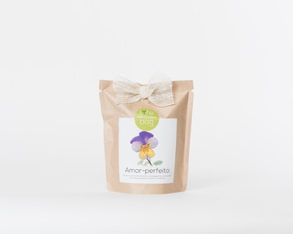 Grow your own wild pansy in this bag